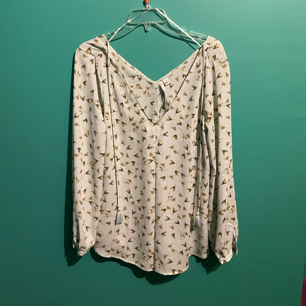 Lauren Conrad - Floral Tassel Tunic